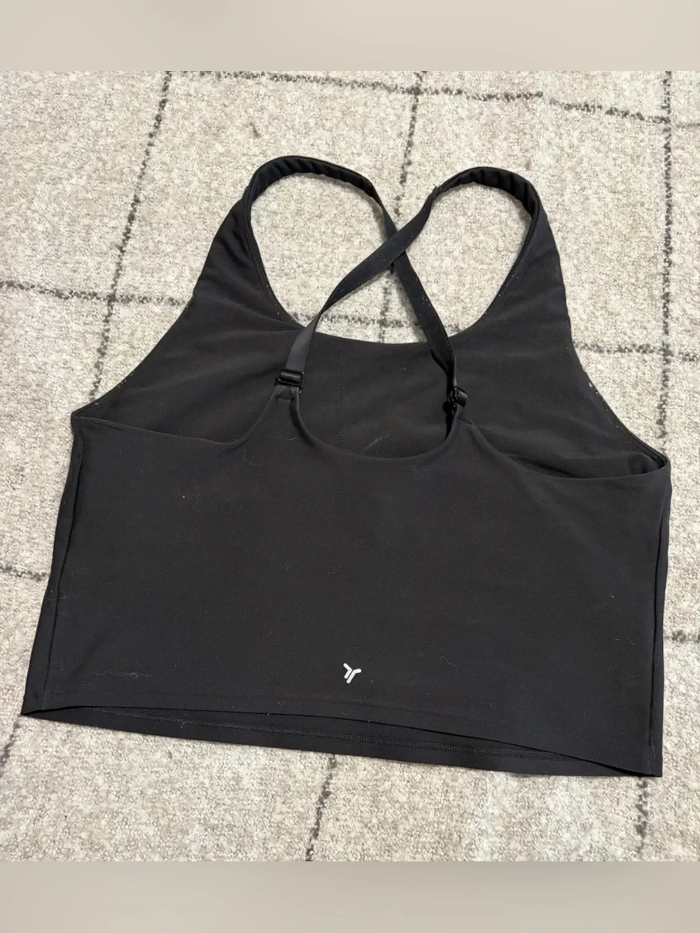 Old Navy Black & Teal Crisscross Sports Bra Bundle